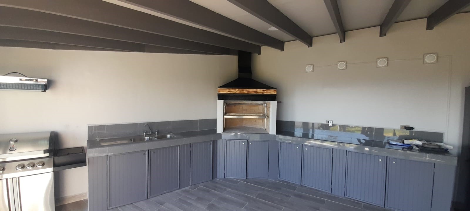 construcción de quincho